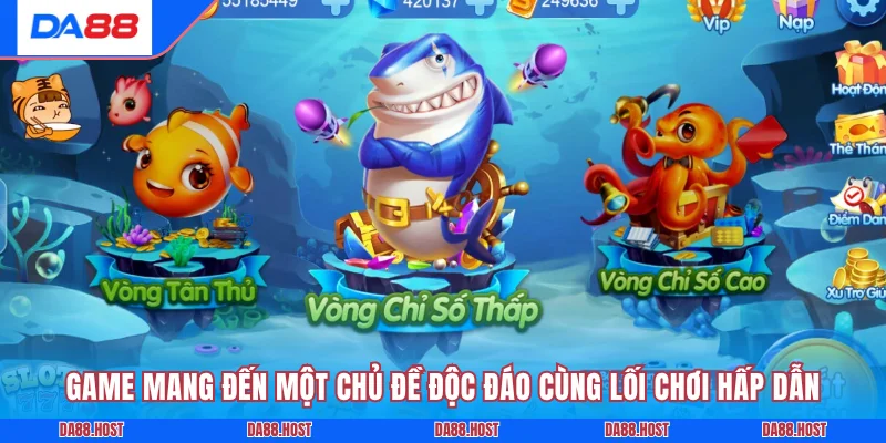 Game mang đến một chủ đề độc đáo cùng lối chơi hấp dẫn